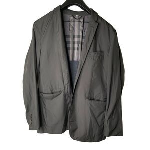 Burberry London blazer jacket vented black nova check women’s size 50 / US 16